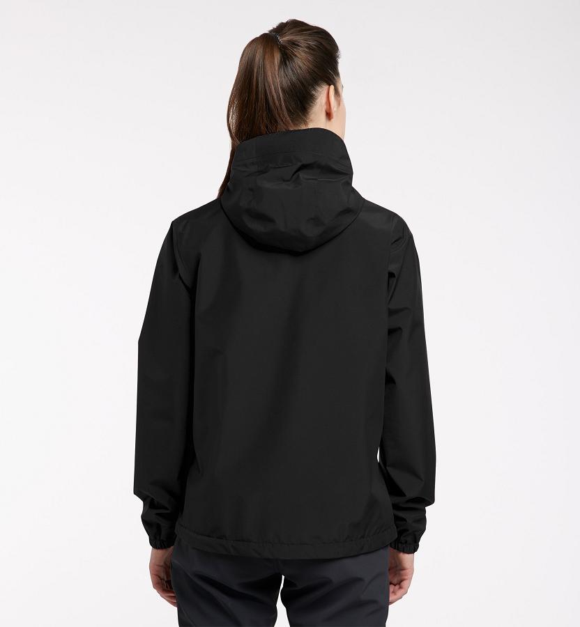 Haglöfs Womens Betula GTX Jacket Black New Zealand 49235ZBXV